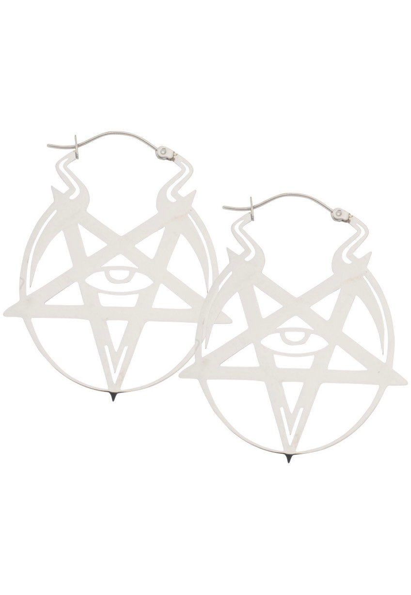 Wildcat - Devil Eye Silver - Earrings | Neutral-Image