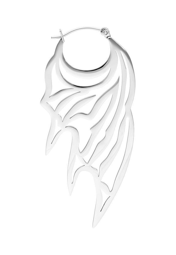 Wildcat - Devil Wing Silver - Earrings | Neutral-Image