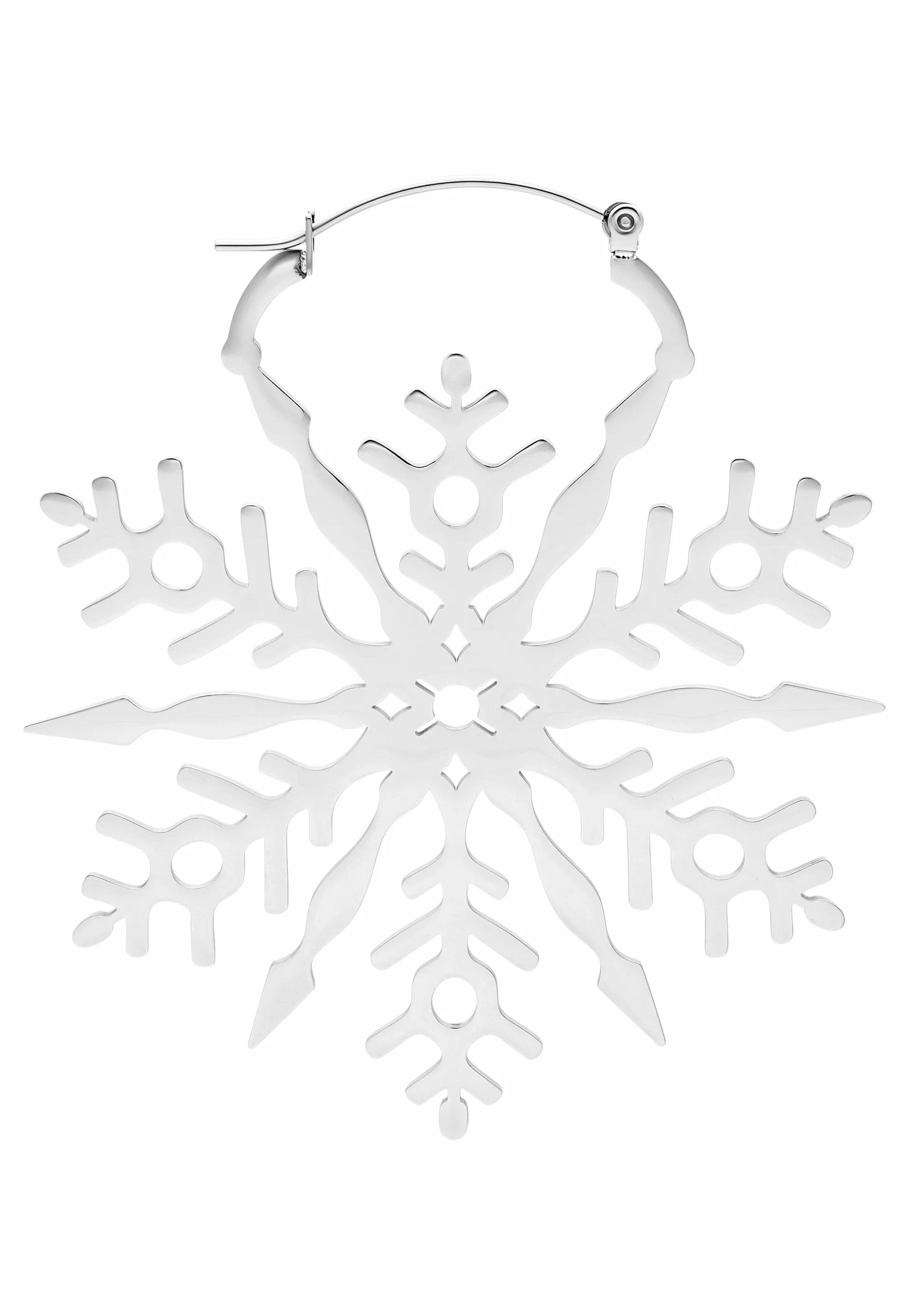 Wildcat - Snowflake Silver - Earrings | Neutral-Image