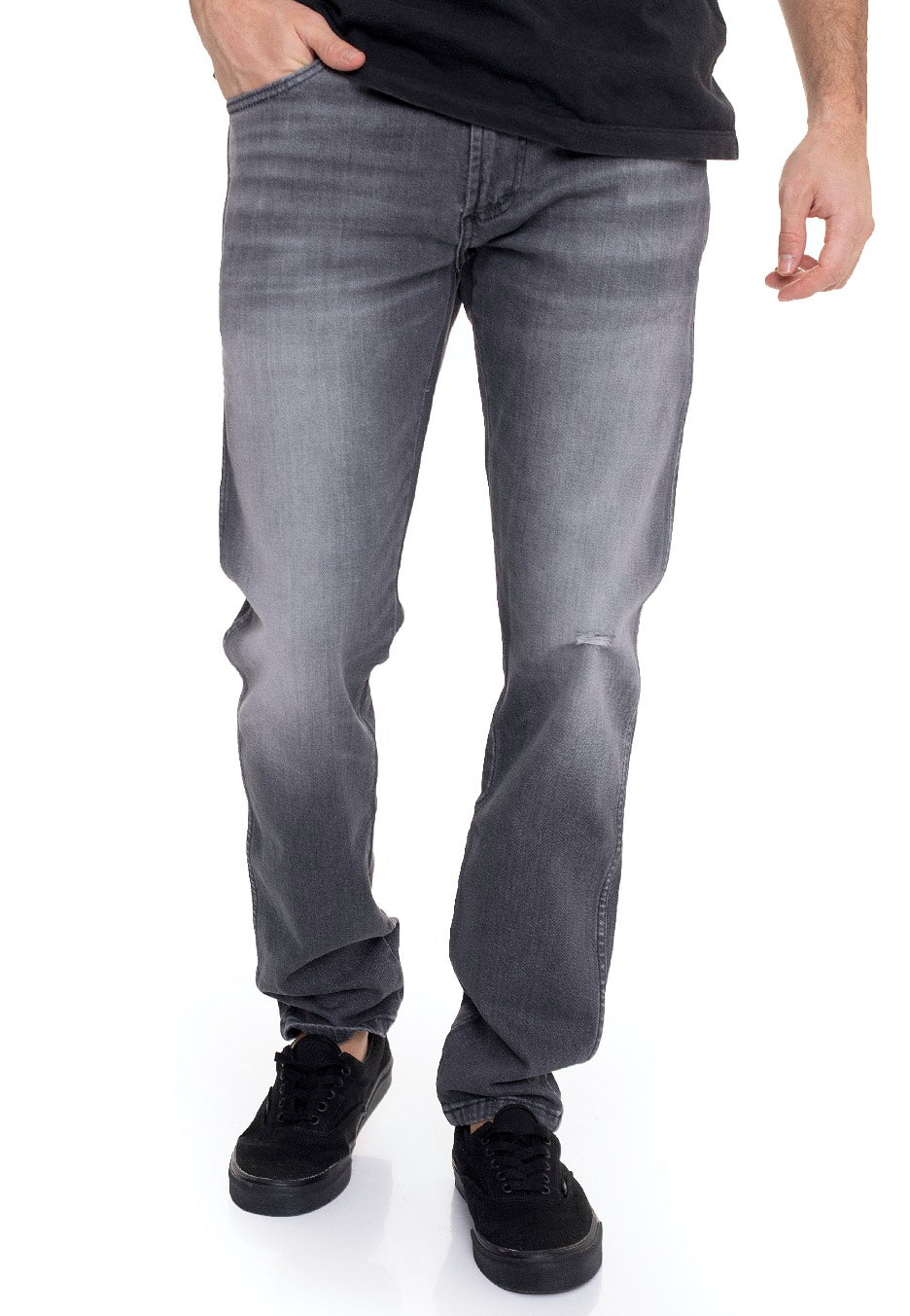 Wrangler - Larston Dusty Black - Jeans | Men-Image