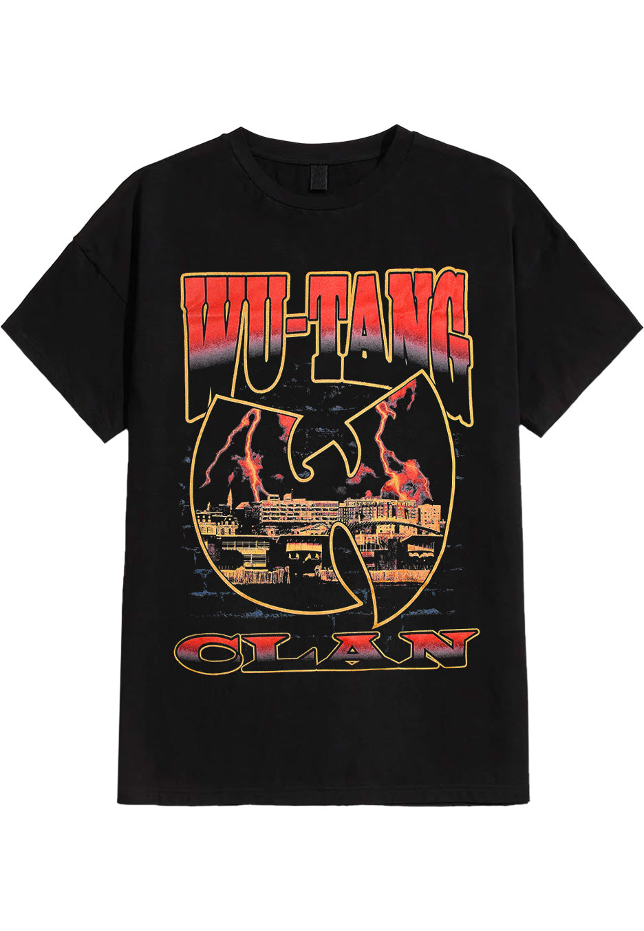 Wu-Tang Clan - Lightning Infill W - T-Shirt | Neutral-Image