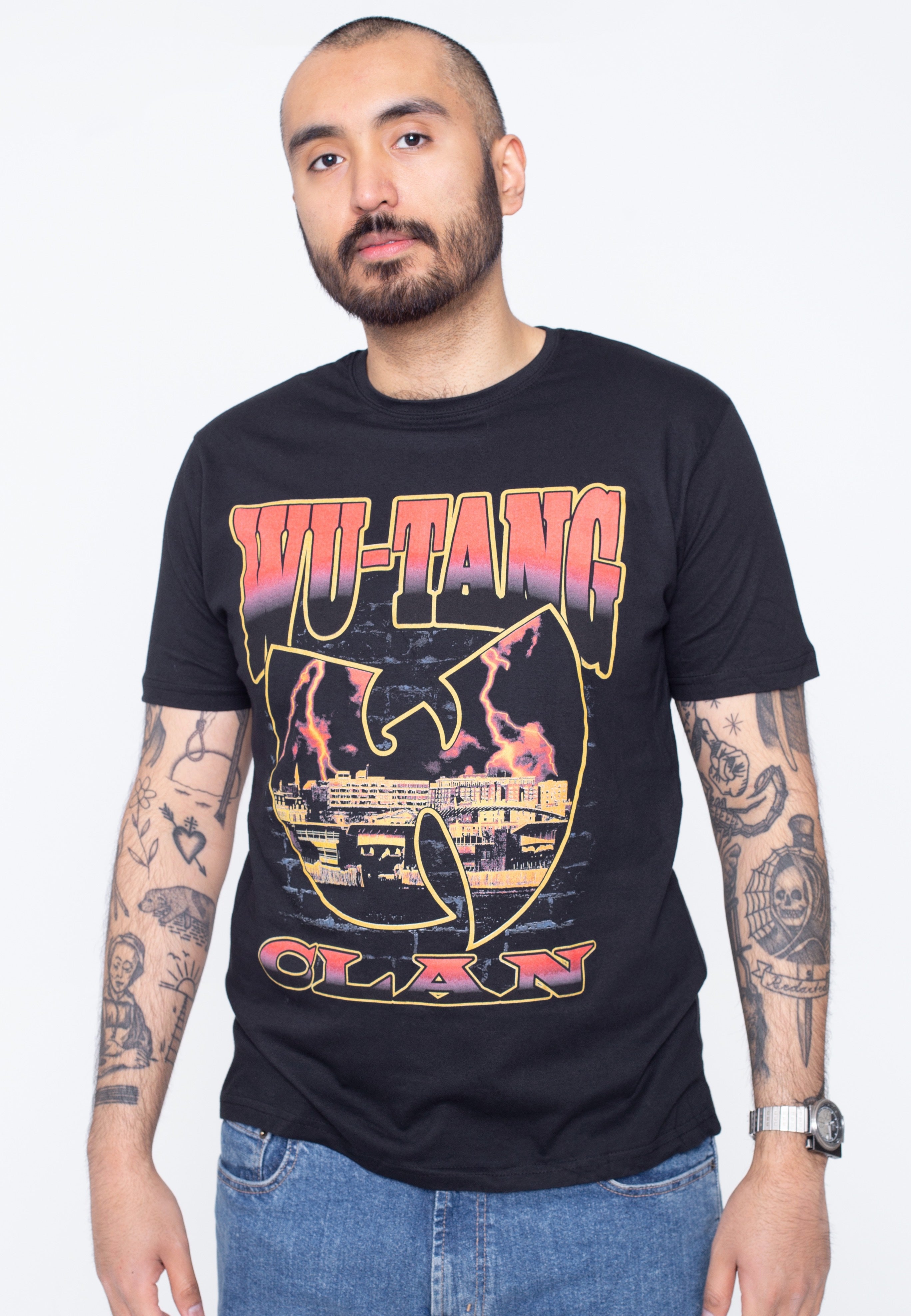 Wu-Tang Clan - Lightning Infill W - T-Shirt | Men-Image