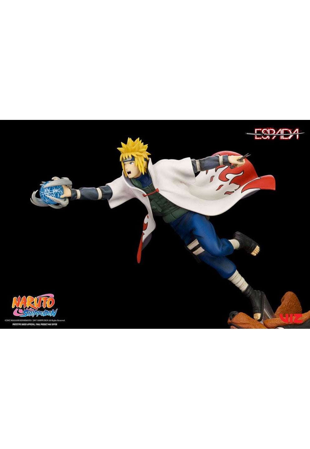 Naruto - Naruto Shippuden Minato Namikaze Vs Nine Tailed Fox 1:8 - Figure | Neutral-Image