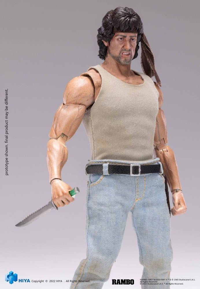 Rambo - John Rambo First Blood Exquisite Super 1/12 - Action Figure | Neutral-Image