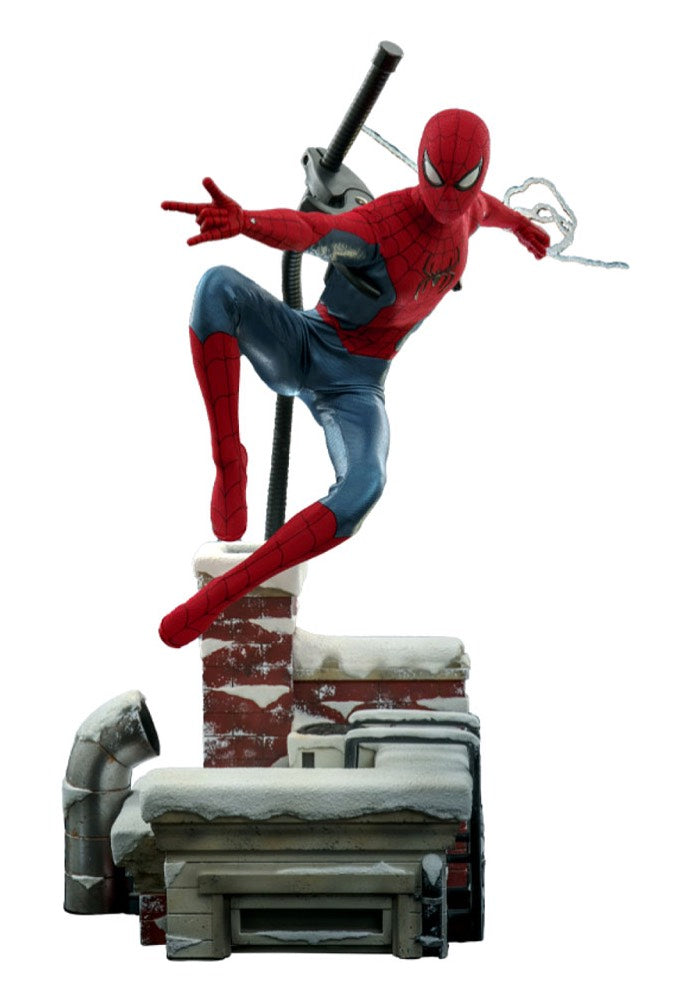 Spider-Man - No Way Home (New Red and Blue Suit) (Deluxe Version) Movie Masterpiece 1:6 - Action Figure | Neutral-Image