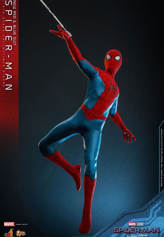Spider-Man - Spider-Man: No Way Home (New Red and Blue Suit) Movie Masterpiece 1:6 - Action Figure | Neutral-Image