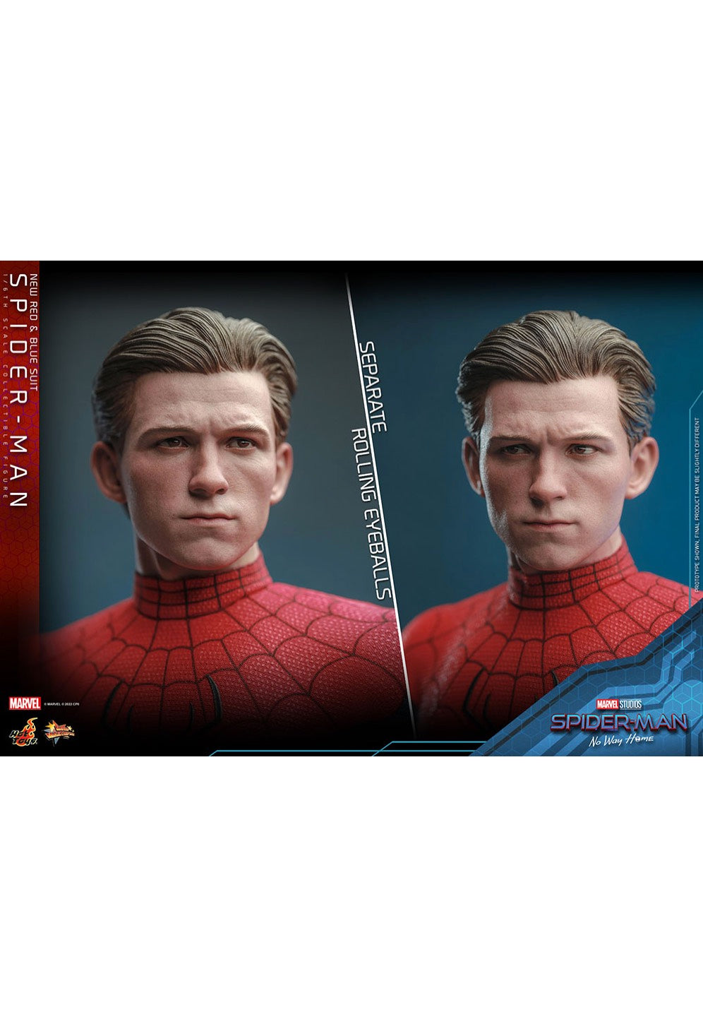 Spider-Man - Spider-Man: No Way Home (New Red and Blue Suit) Movie Masterpiece 1:6 - Action Figure | Neutral-Image