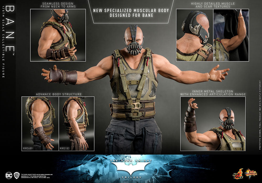 Batman - The Dark Knight Trilogy Bane Movie Masterpiece 1:6 - Action Figure | Neutral-Image