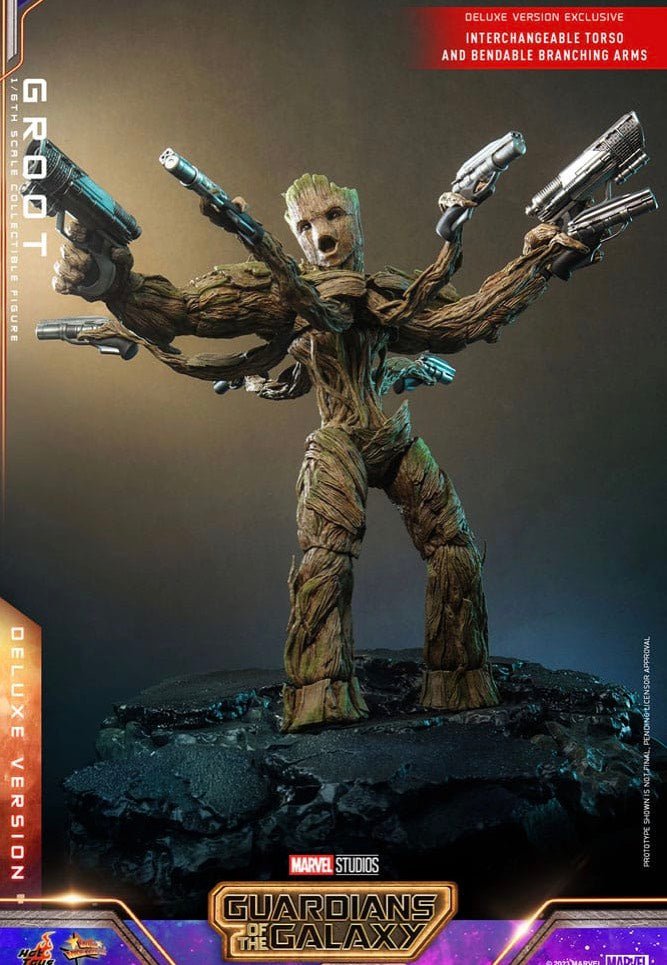 Guardians Of The Galaxy - Groot GOTG Vol. 3 (Deluxe Version) 1:6 Movie Masterpiece - Figure | Neutral-Image