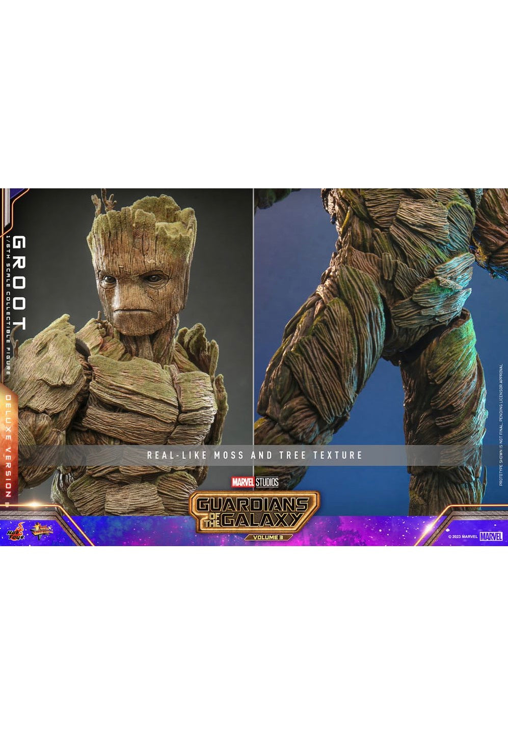 Guardians Of The Galaxy - Groot GOTG Vol. 3 (Deluxe Version) 1:6 Movie Masterpiece - Figure | Neutral-Image