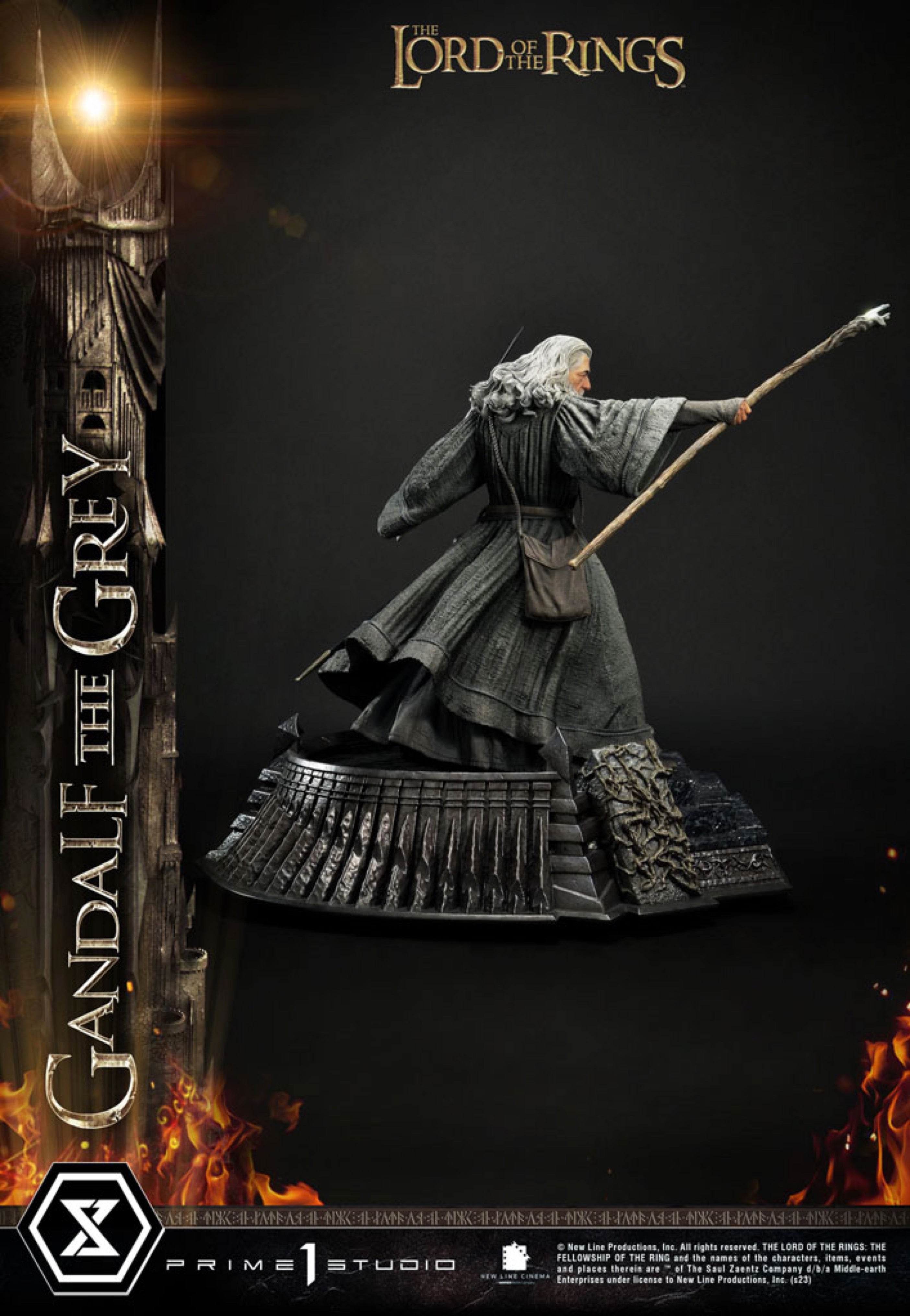 The Lord Of The Rings - Gandalf the Grey: Lord of the Rings Statue 1:4 - Statue | Neutral-Image