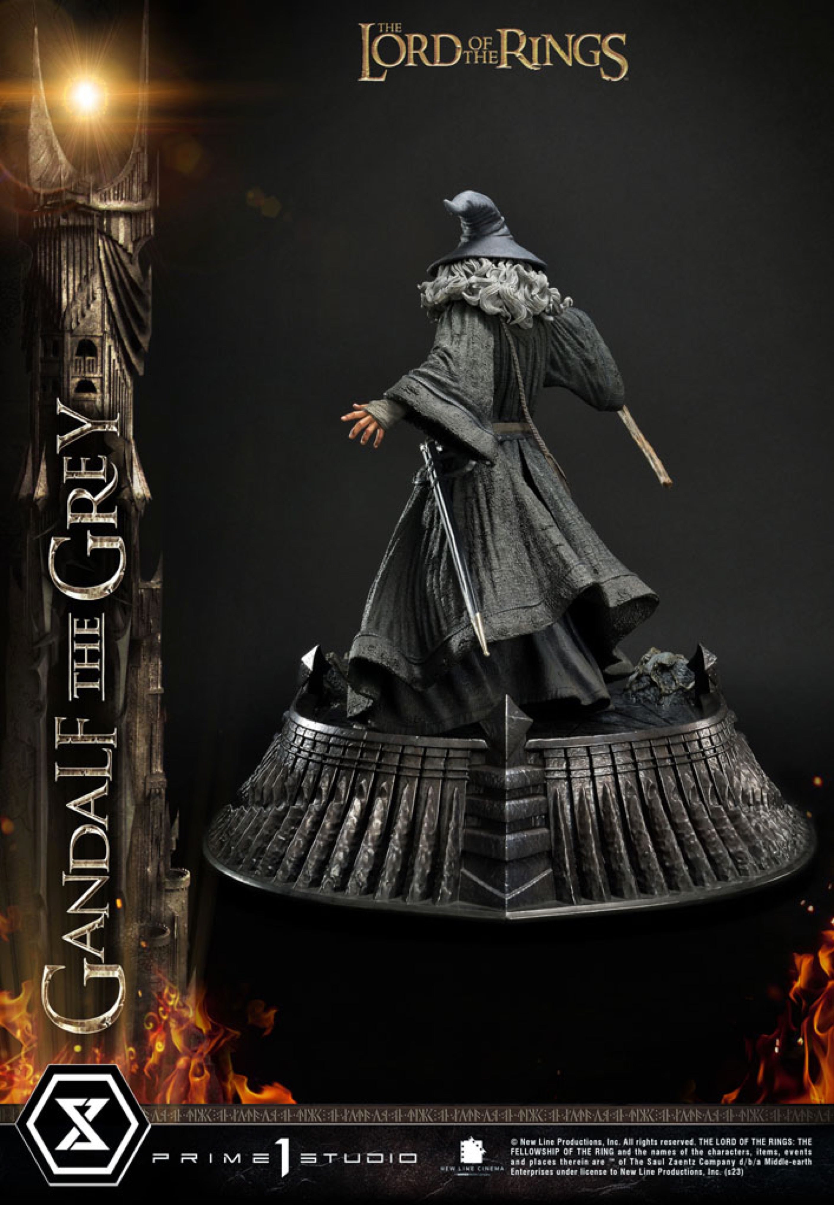 The Lord Of The Rings - Gandalf the Grey: Lord of the Rings Statue 1:4 - Statue | Neutral-Image