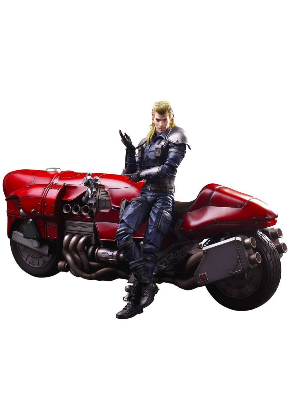 Final Fantasy - Final Fantasy VII Remake Play Arts Kai Roche & Bike - Figure | Neutral-Image