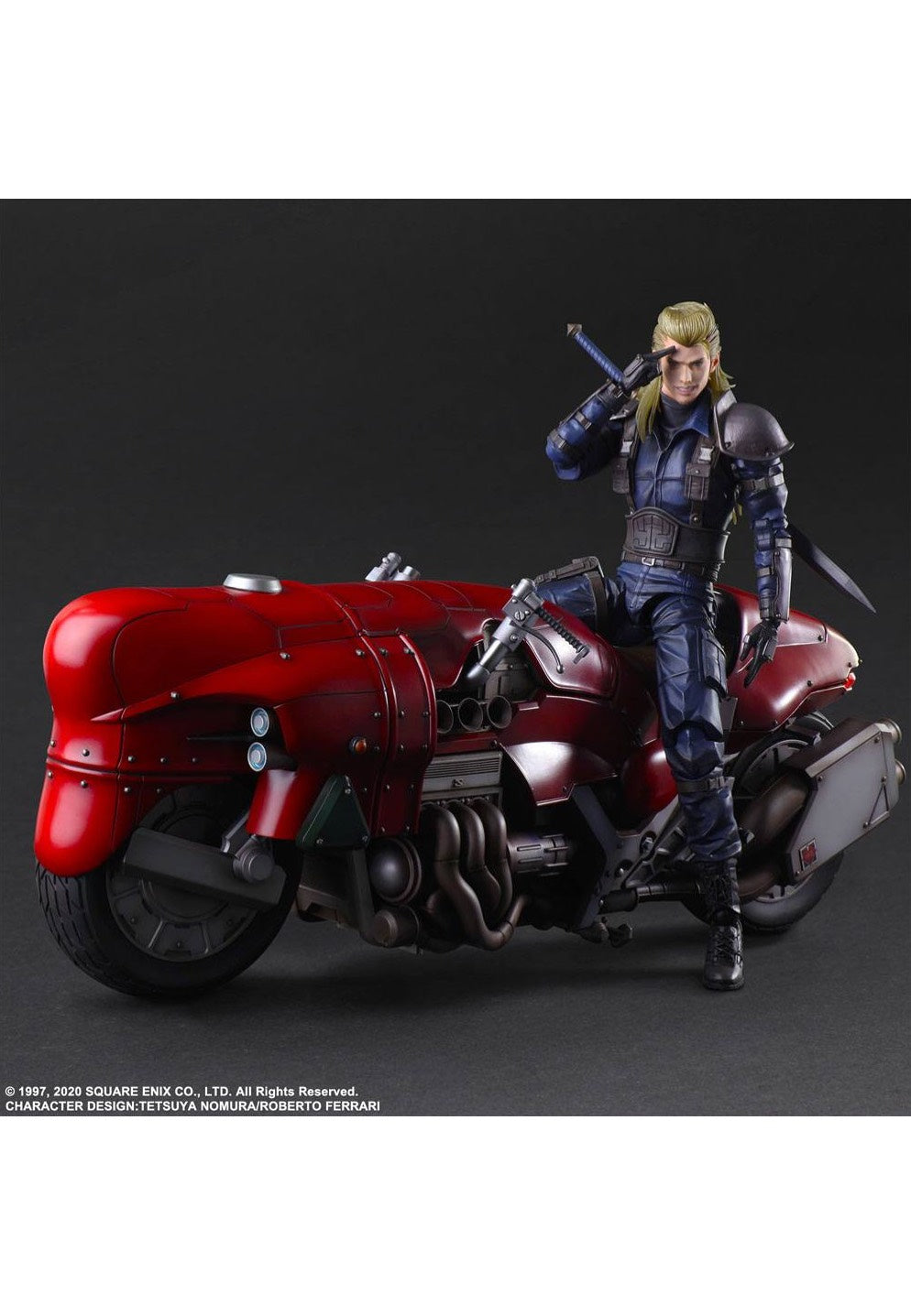 Final Fantasy - Final Fantasy VII Remake Play Arts Kai Roche & Bike - Figure | Neutral-Image