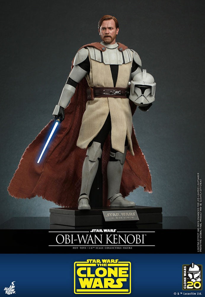 Star Wars - Star Wars The Clone Wars Obi-Wan Kenobi 1:6 - Action Figure | Neutral-Image