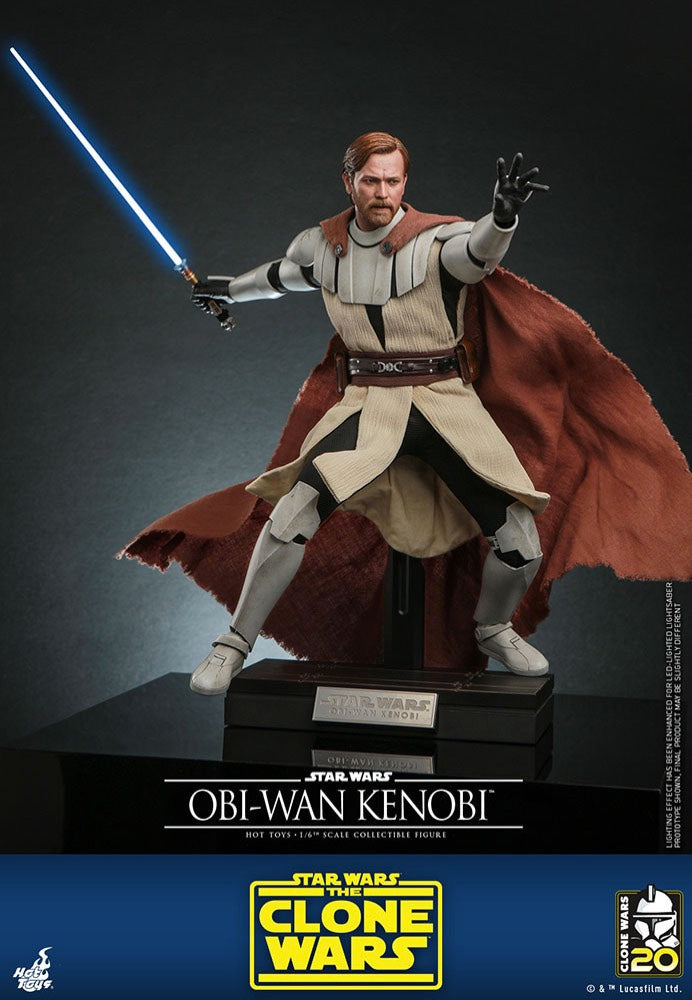 Star Wars - Star Wars The Clone Wars Obi-Wan Kenobi 1:6 - Action Figure | Neutral-Image