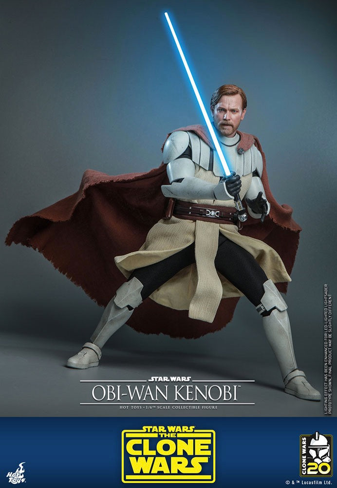 Star Wars - Star Wars The Clone Wars Obi-Wan Kenobi 1:6 - Action Figure | Neutral-Image