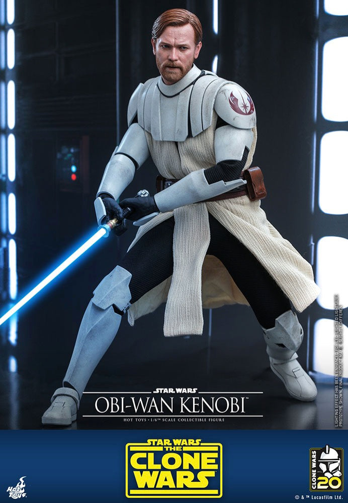 Star Wars - Star Wars The Clone Wars Obi-Wan Kenobi 1:6 - Action Figure | Neutral-Image