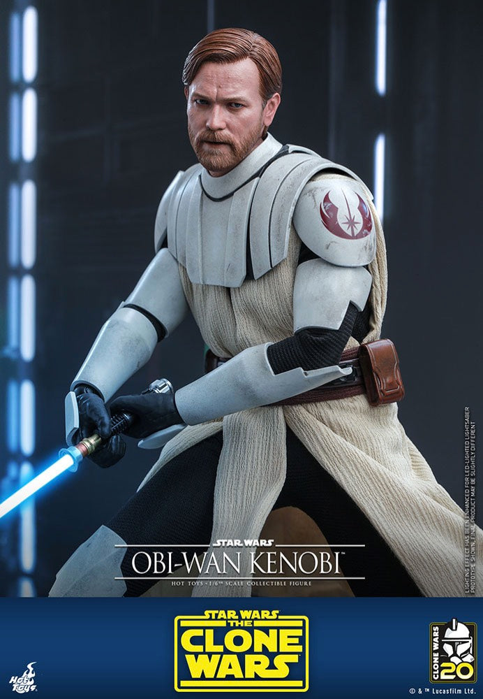 Star Wars - Star Wars The Clone Wars Obi-Wan Kenobi 1:6 - Action Figure | Neutral-Image