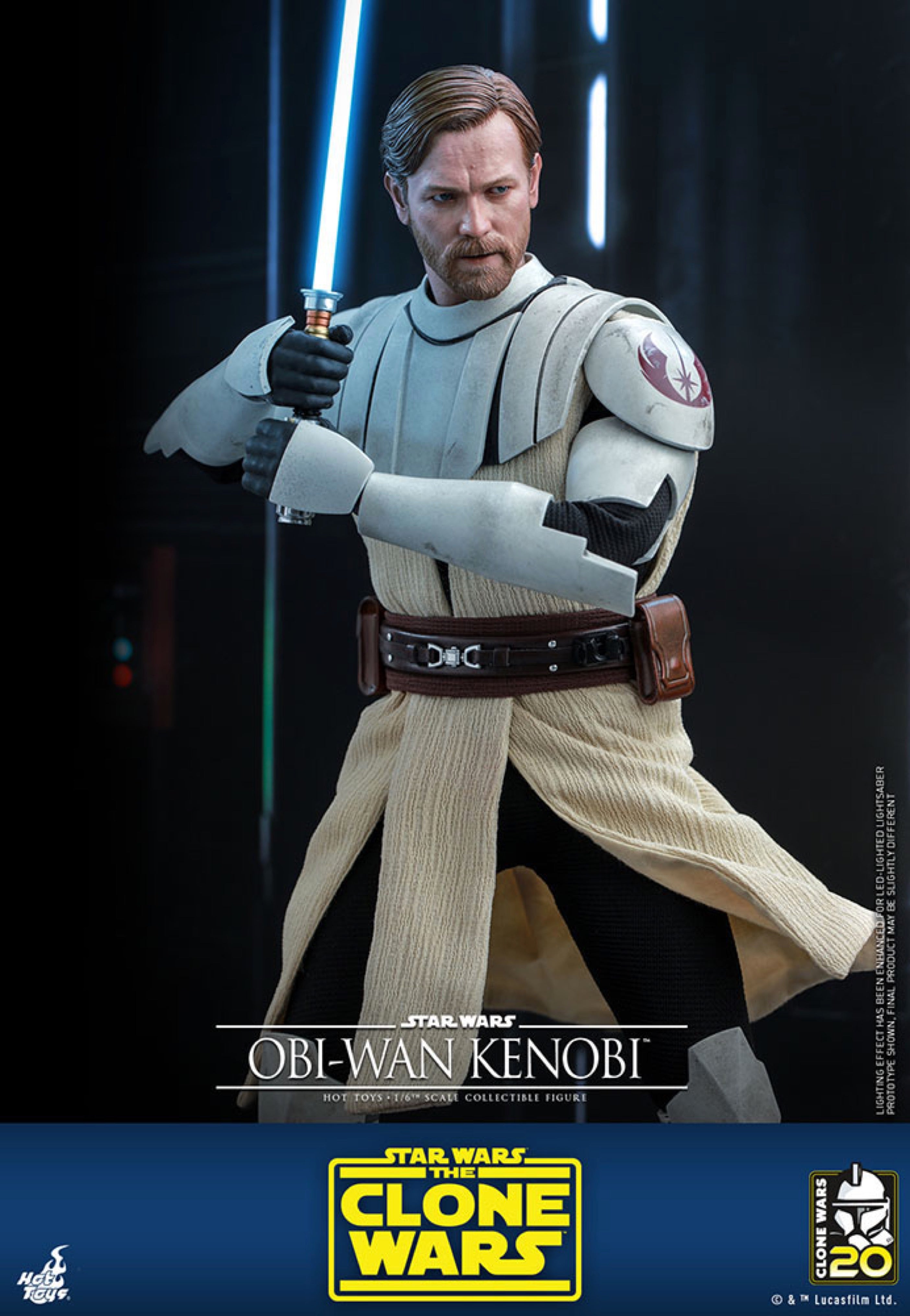 Star Wars - Star Wars The Clone Wars Obi-Wan Kenobi 1:6 - Action Figure | Neutral-Image