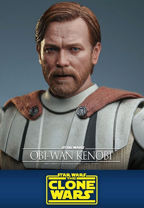 Star Wars - Star Wars The Clone Wars Obi-Wan Kenobi 1:6 - Action Figure | Neutral-Image