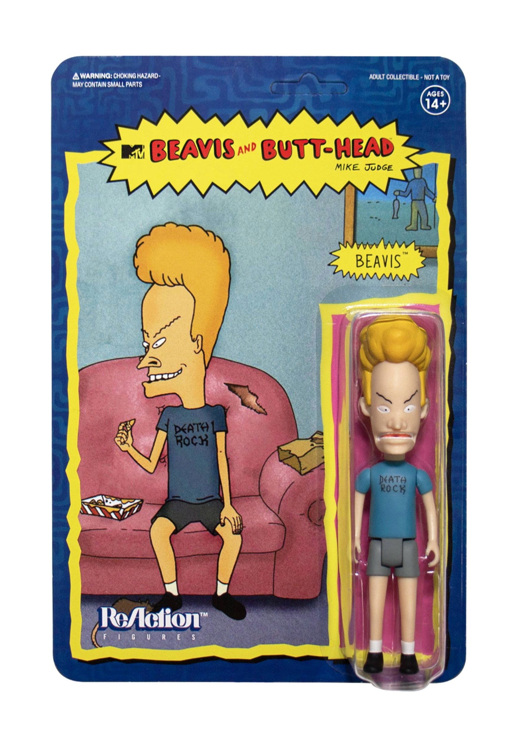 Beavis And Butt-Head - Wave 1 Beavis ReAction - Action Figure | Neutral-Image