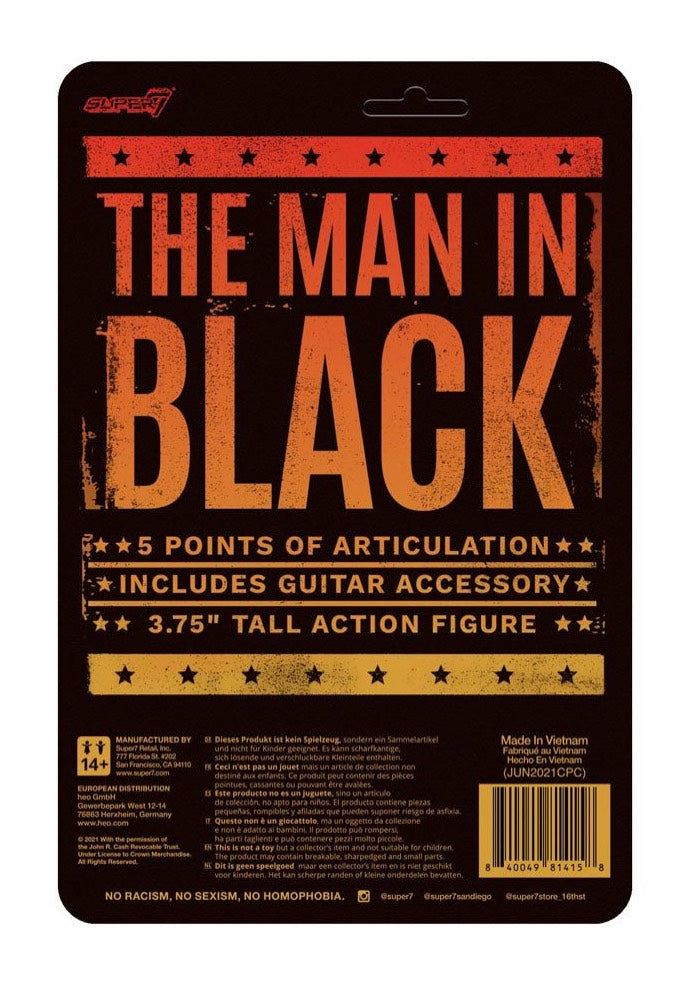 Johnny Cash - The Man In Black ReAction - Action Figure | Neutral-Image