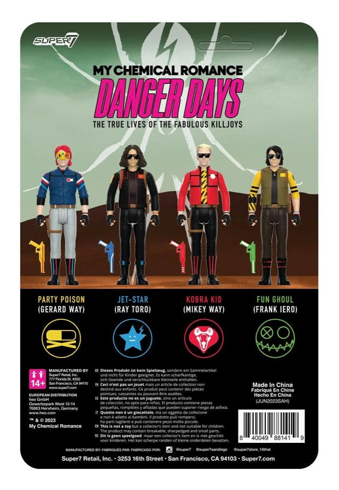 My Chemical Romance - Jet Star (Danger Days) (Unmasked) - Figure | Neutral-Image