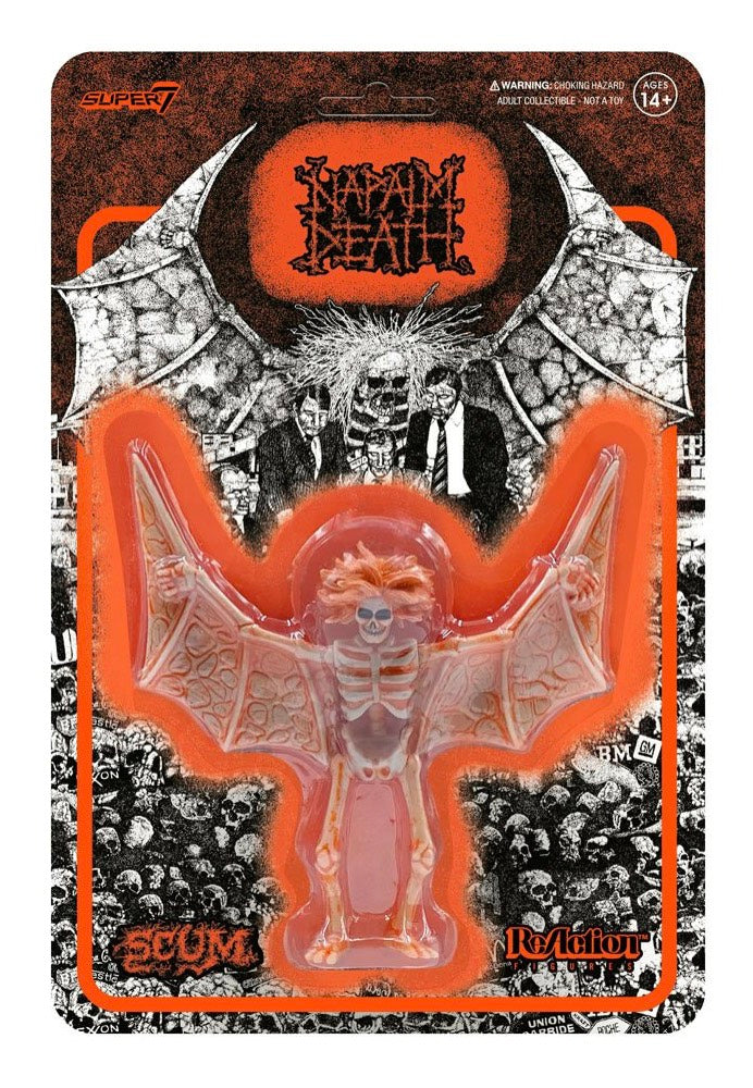 Napalm Death - Scum Demon (Orange) ReAction - Figure | Neutral-Image