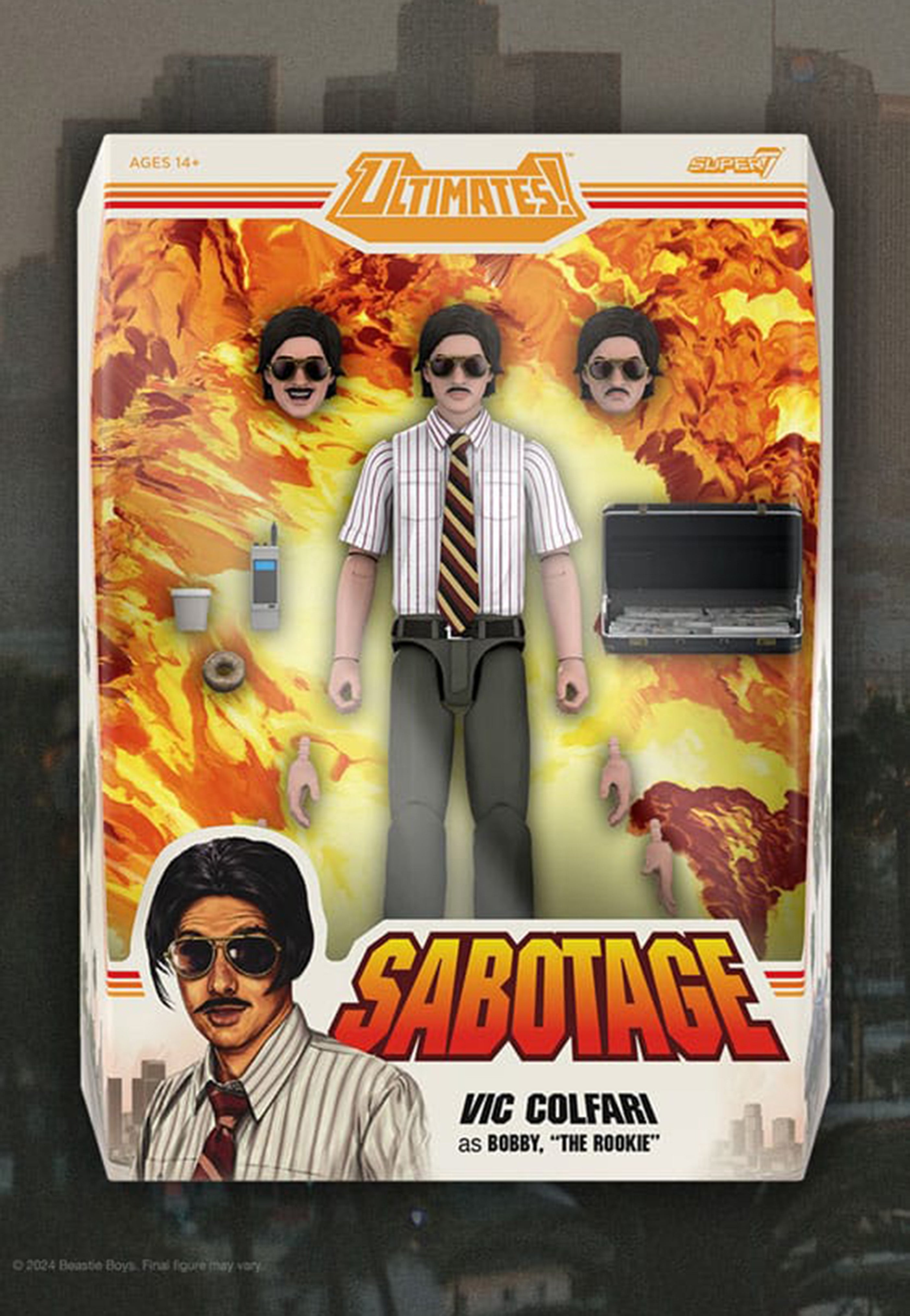 Beastie Boys - Vic Colfari as Bobby "The Rookie" Ultimates - Figure | Neutral-Image