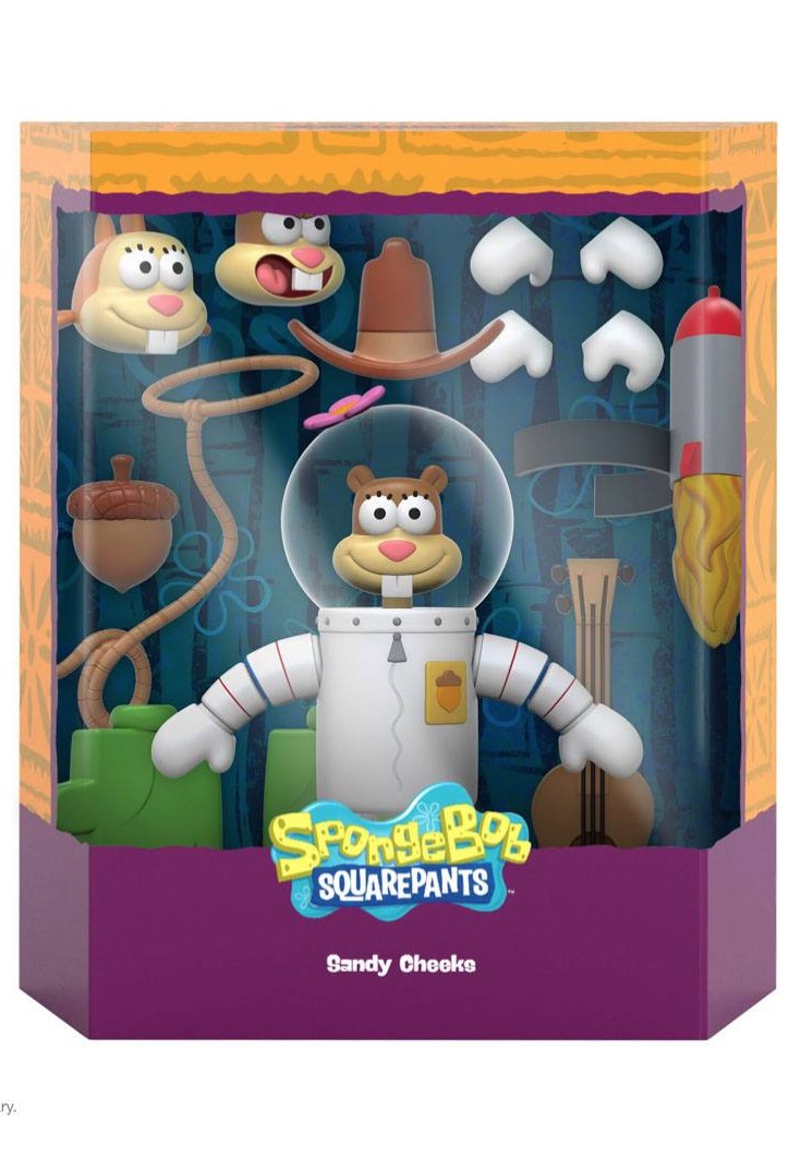 SpongeBob SquarePants - Sandy Cheeks Ultimates - Action Figure | Neutral-Image