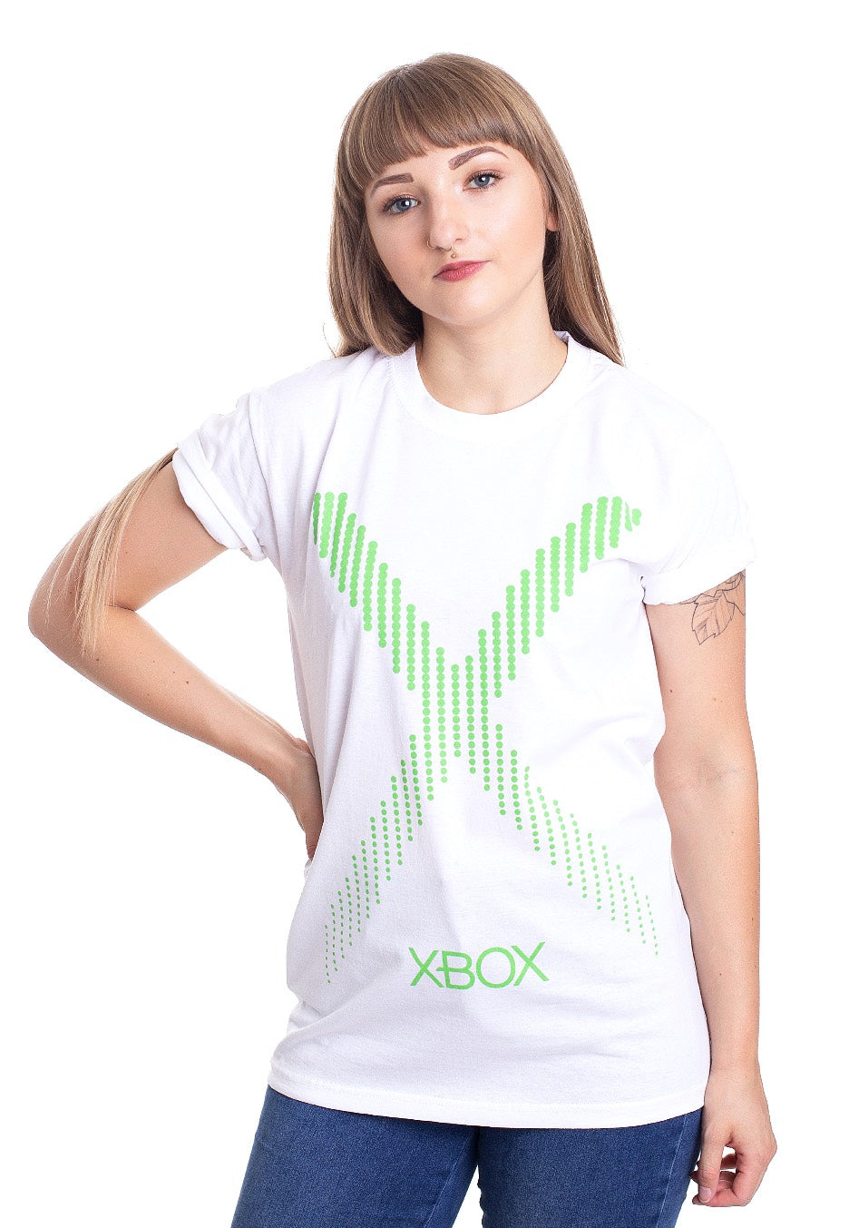 Xbox - Big X Logo White - T-Shirt | Women-Image