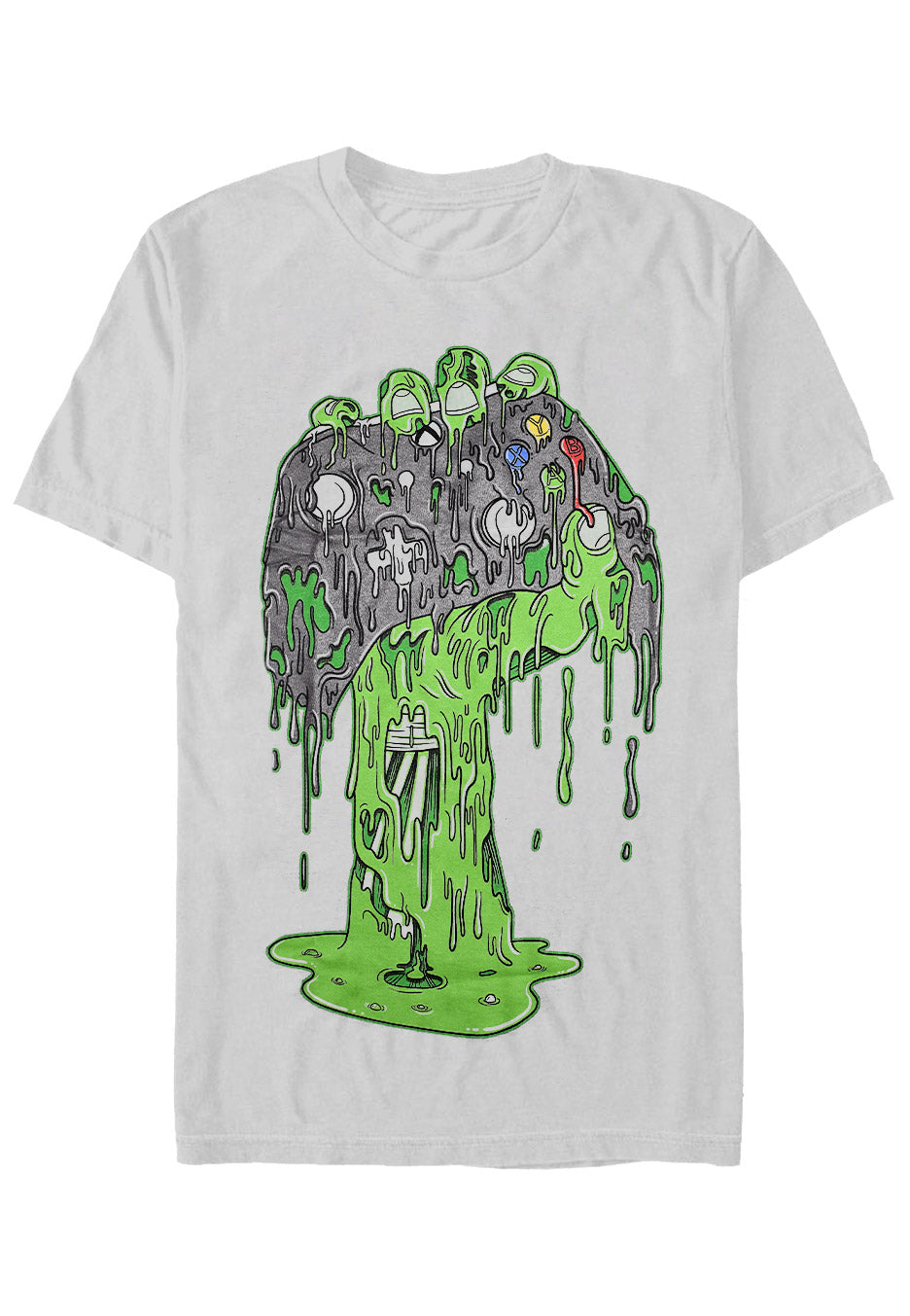 Xbox - Zombie Hand Grey - T-Shirt | Neutral-Image