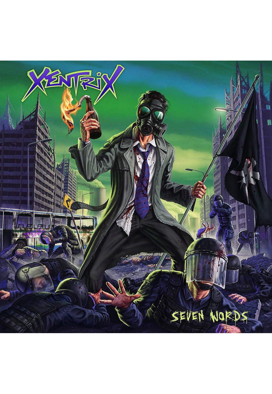 Xentrix - Seven Words Green - Colored Vinyl | Neutral-Image