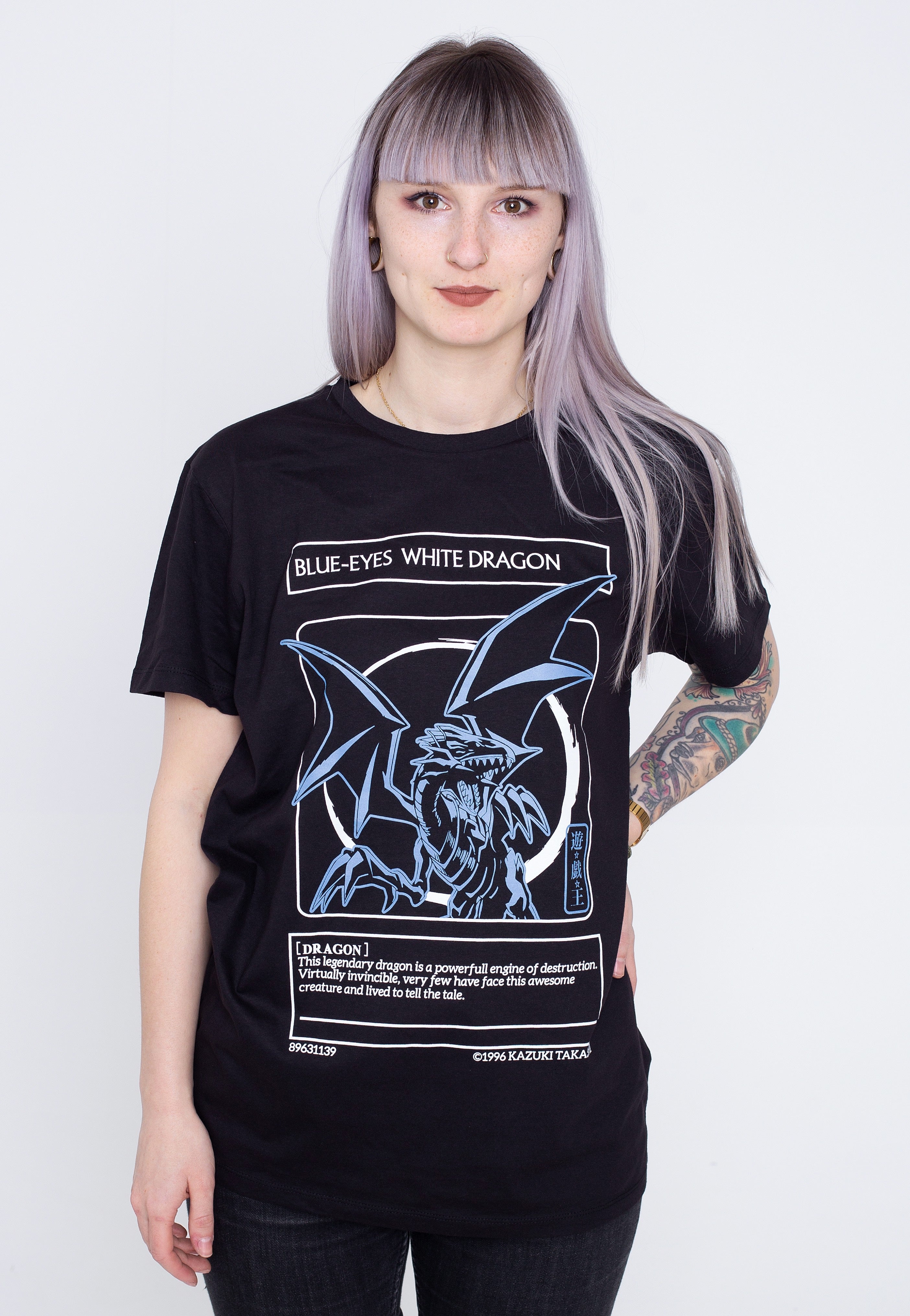 Yu Gi Oh! - Blue-Eyes White Dragon - T-Shirt | Women-Image