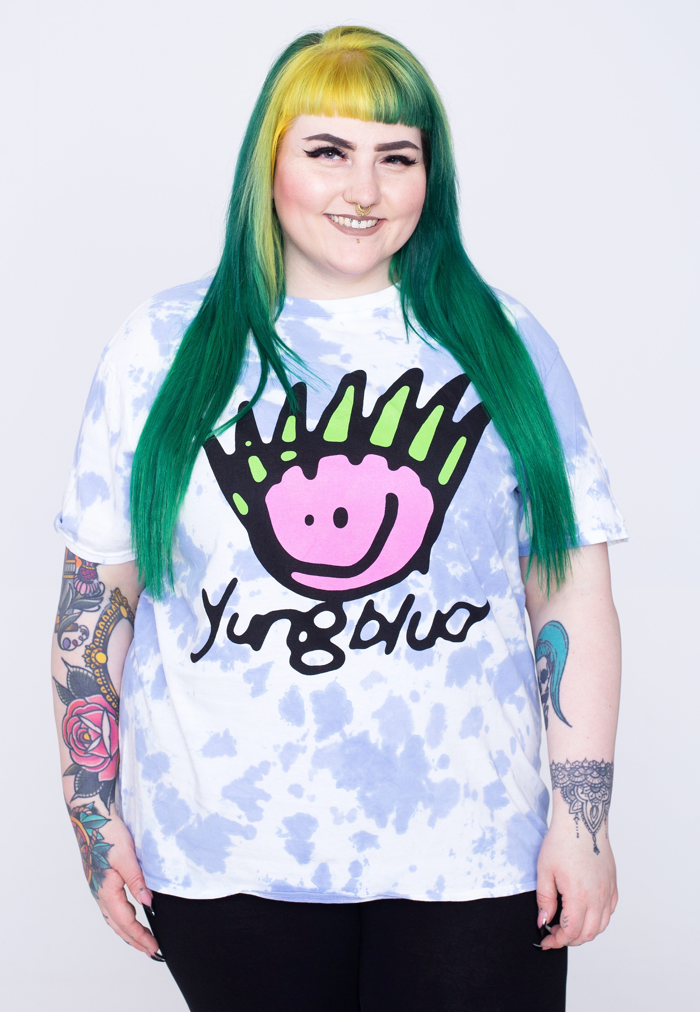 Yungblud - Face Dip-Dye - T-Shirt | Women-Image