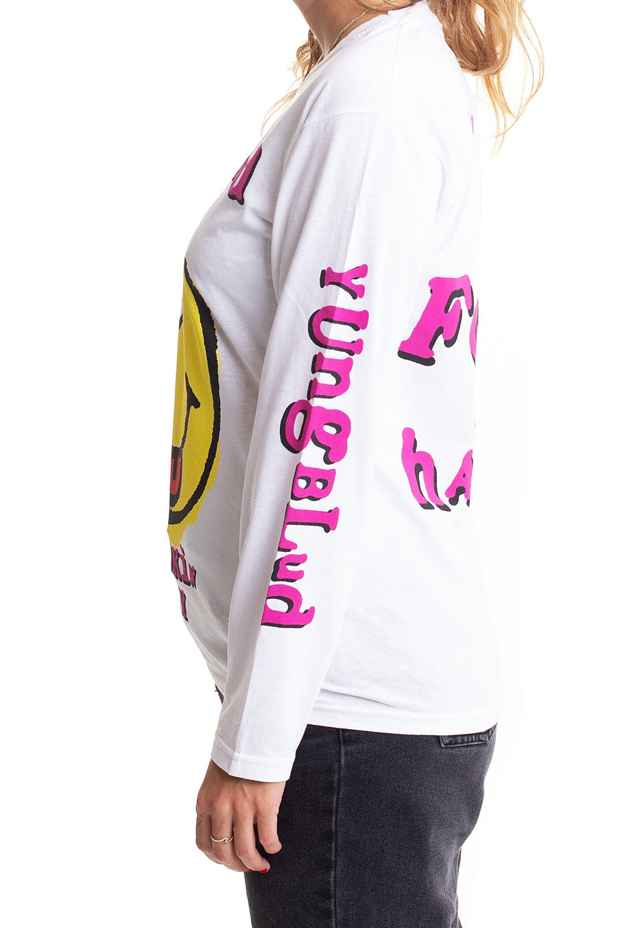 Yungblud - Raver Smile White - Longsleeve | Women-Image