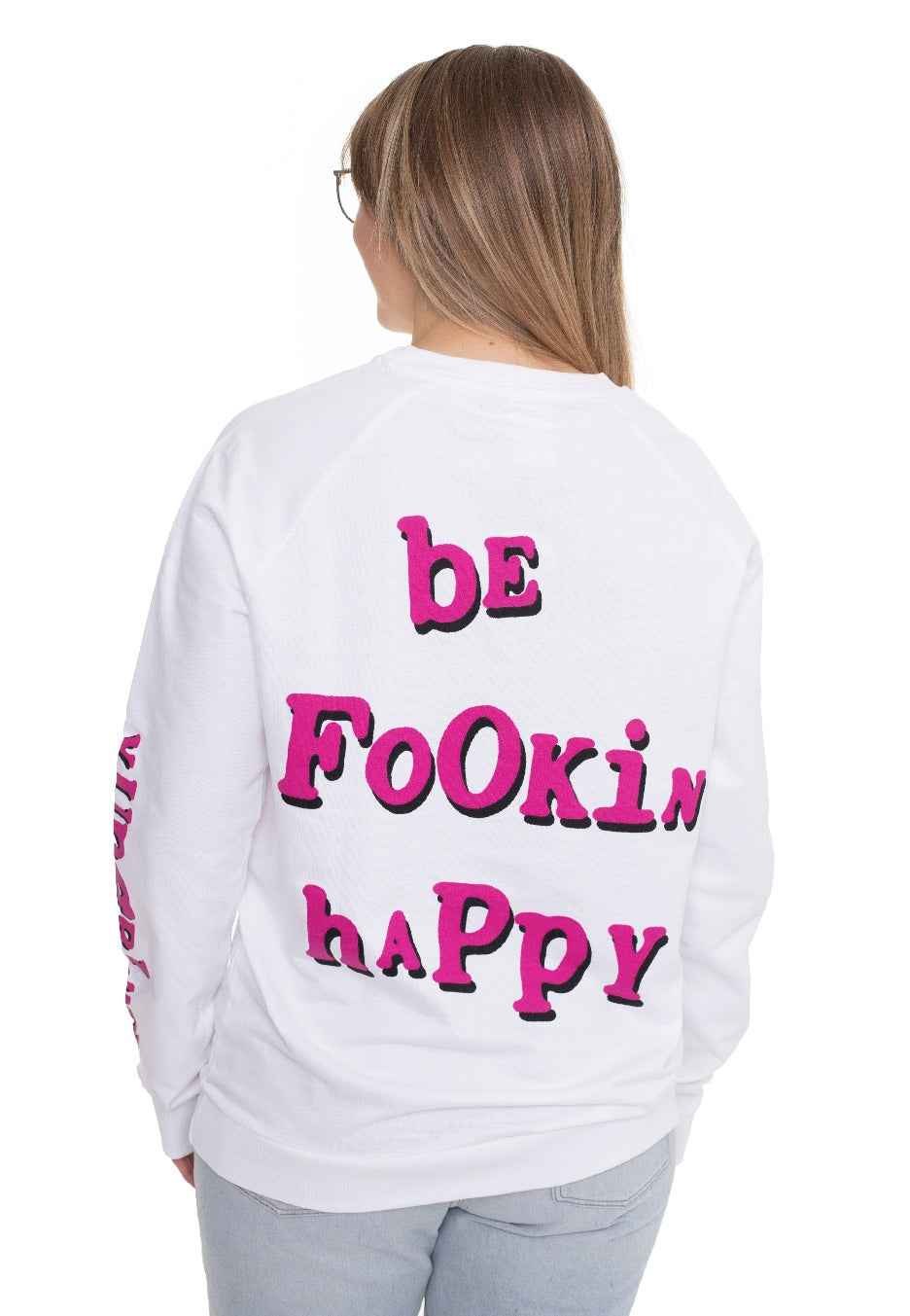 Yungblud - Raver Smile White - Sweater | Women-Image