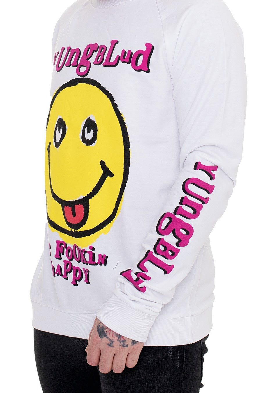 Yungblud - Raver Smile White - Sweater | Men-Image