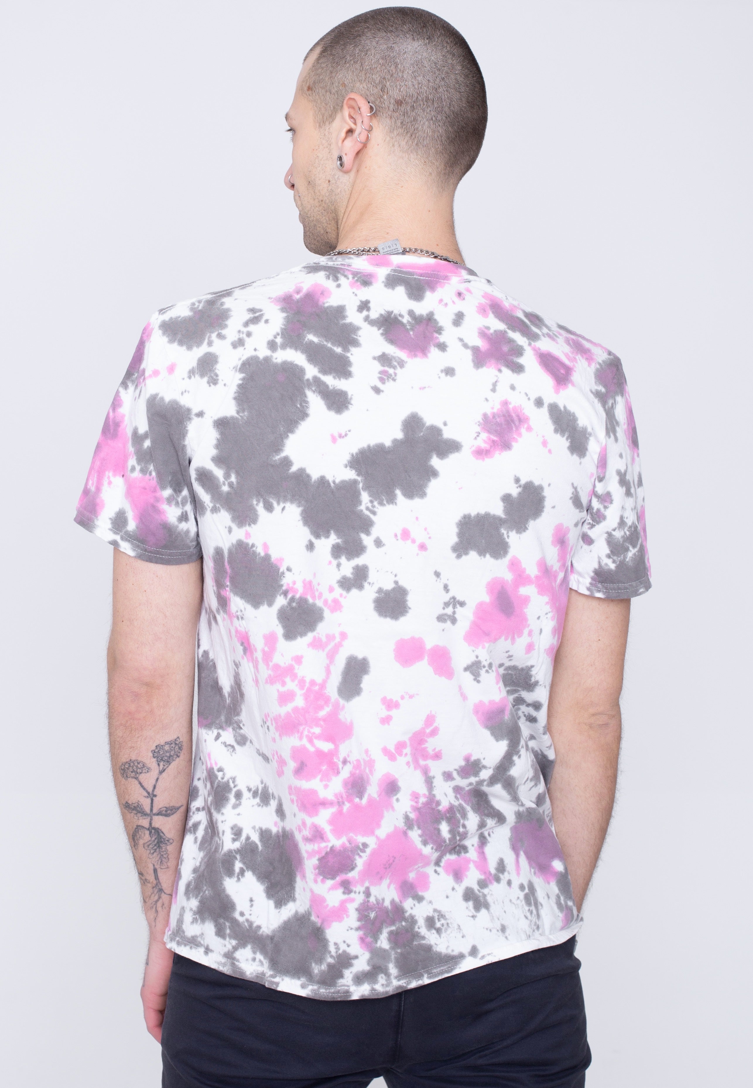 Yungblud - Scratch Logo Oval Dip-Dye - T-Shirt | Men-Image