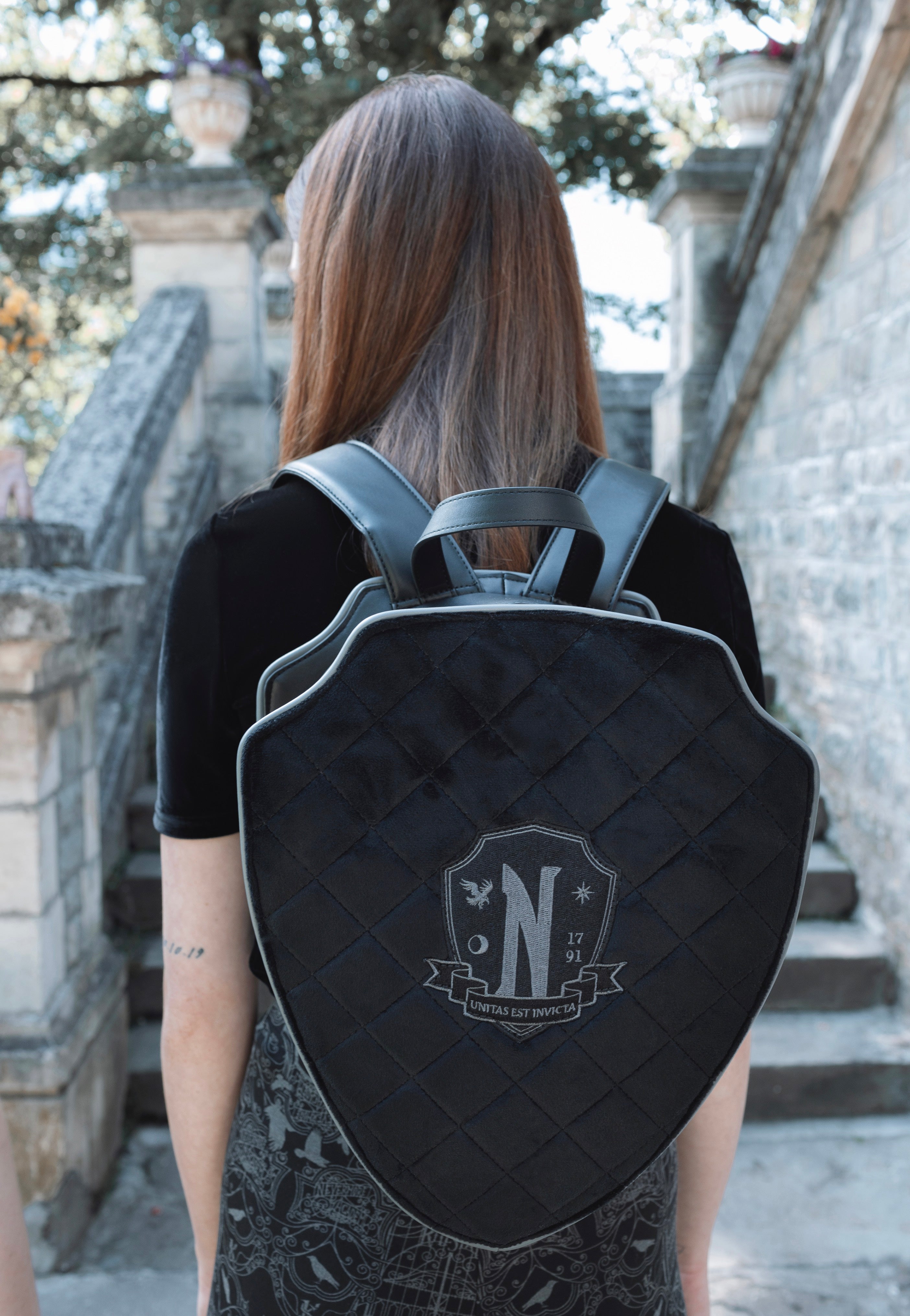 Killstar & Wednesday - Not Friends Material Black - Backpack | Neutral-Image