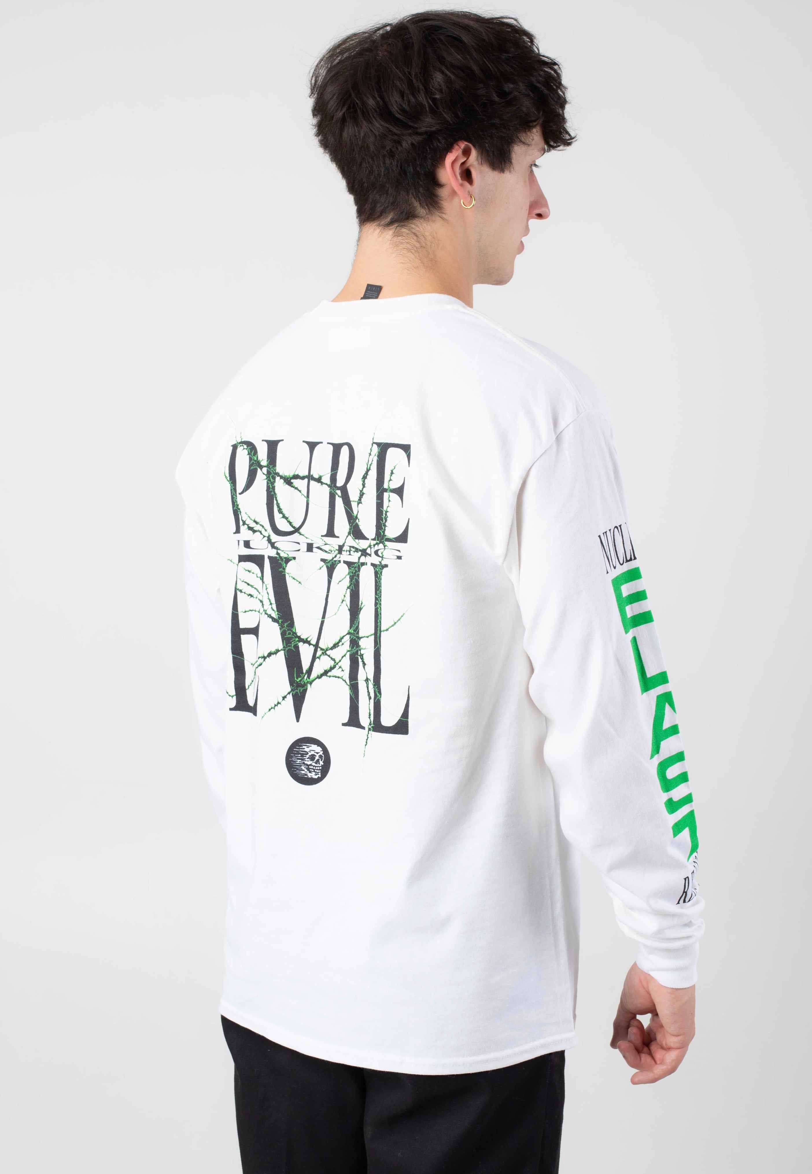 Zetra - Pure Evil White - Longsleeve | Men-Image