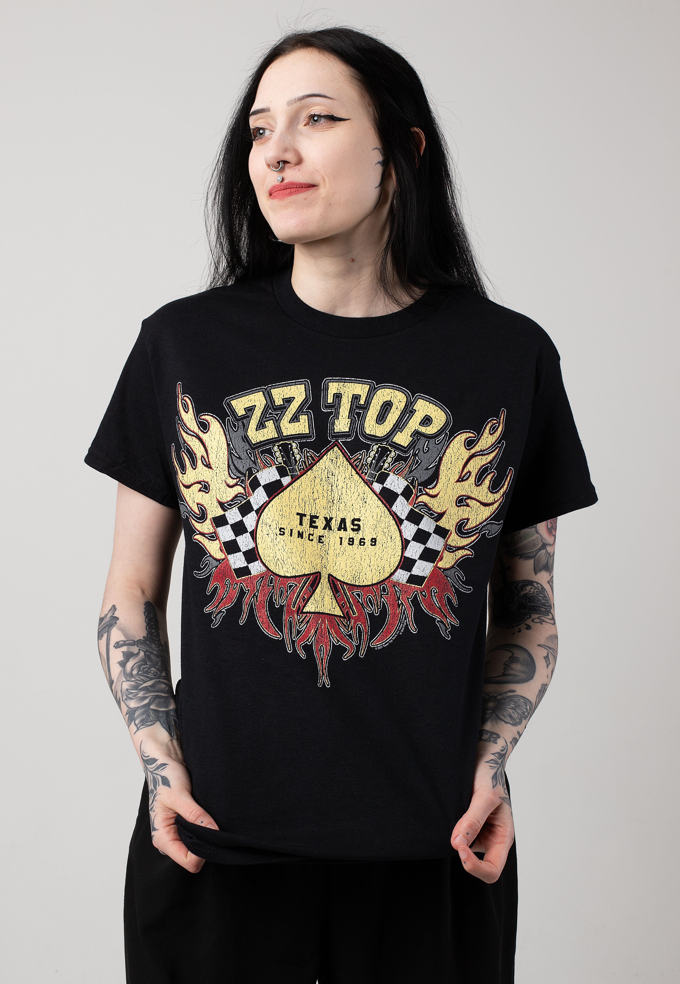 ZZ Top - Race Flag - T-Shirt | Women-Image